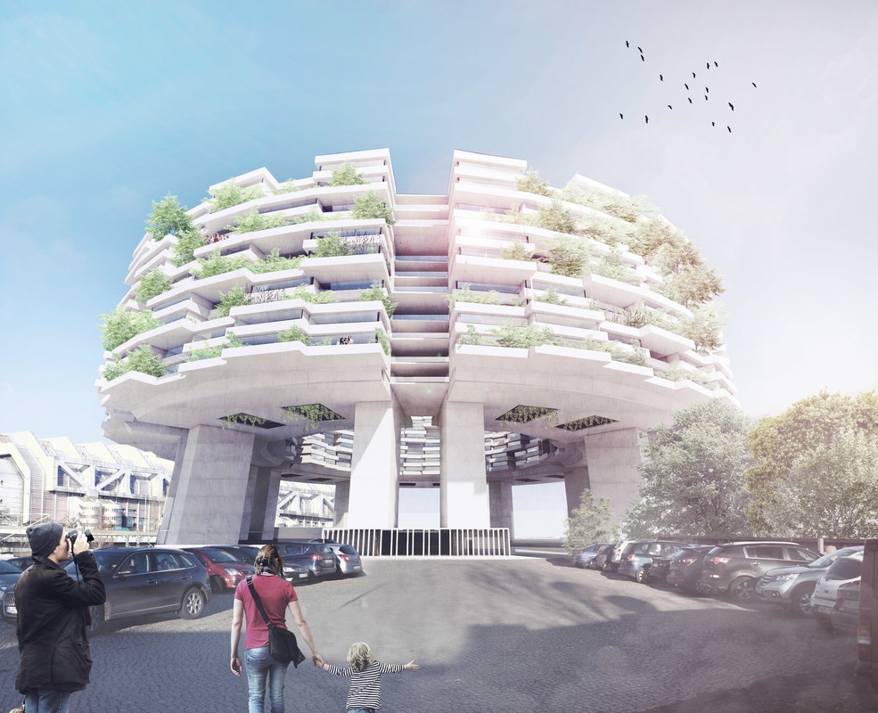 Floating City render